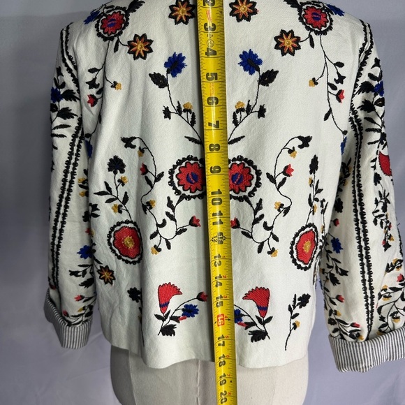 Chelsea & Dorothea Floral Embroid Jacket size PS pre owned Exellent condition - Picture 7 of 8